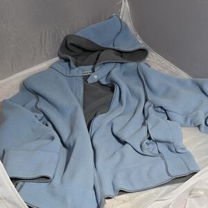 Marsh Landing Light Blue Hooded Jacket